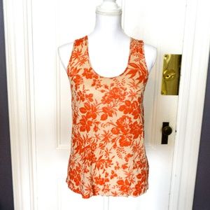 J. Crew Floral Tank